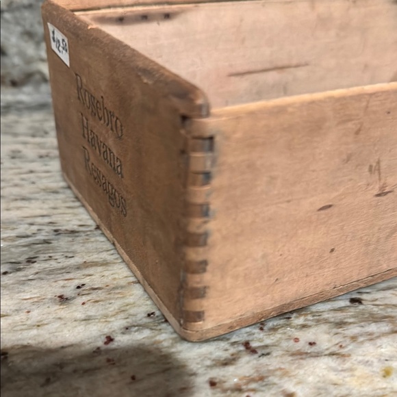 Vintage Wood Havana Resagos Box - Picture 3 of 4